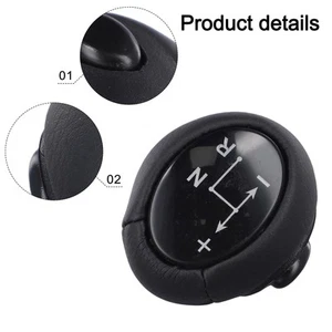 Black Shift Knob Automatic Shift Knob Car Modification Ergonomic Design - Picture 1 of 19