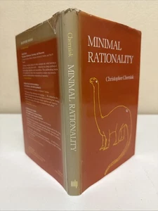 MINIMAL RATIONALITY (COMPUTATIONAL MODELS OF COGNITION AND By Christopher VG - Picture 1 of 6