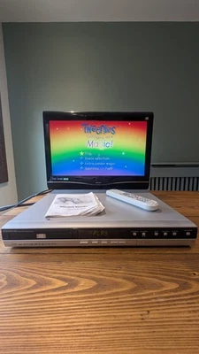 Daewoo DH-6100P HDD/DVD Recorder 80GB, Videoplus+, Boxed, Leads, Original Remote - Image 1 of 4