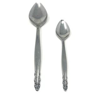 International Deluxe Inspiration Spoons Teaspoon Stainless Flatware Serving - Picture 1 of 3