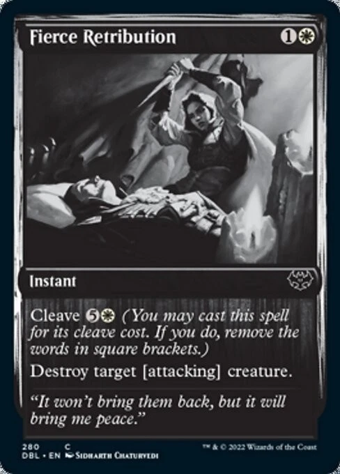 MTG Fierce Retribution English DBL - Image 1 of 1
