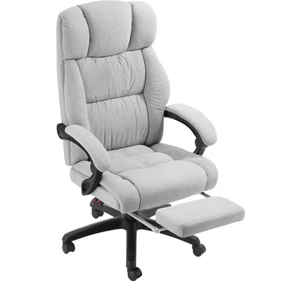 Sedia Da Ufficio Ergonomica E Regolabile Con Poggiapiedi - Immagine 1 di 4