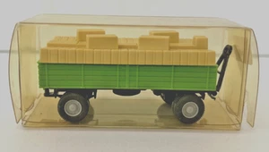 Wiking 1:87 0879 04 23 remolque agrícola + carga - EXCELENTE + EMBALAJE ORIGINAL A1647 - Imagen 1 de 1