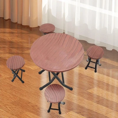1/12 Miniature di Case Delle Bambole Tavolo Sedia Scena di Vita Strumenti Fai Da - Immagine 1 di 4