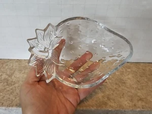Vintage Strawberry Delight Serving Candy Trinket Dish Studio Nova By Mikasa - Picture 1 of 11