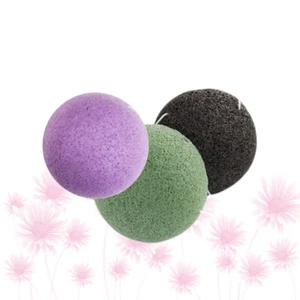 Esponja exfoliante esponja limpiadora facial juego de esponja de soplo de lavado facial - Imagen 1 de 11
