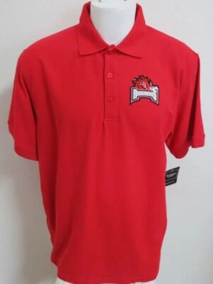 New Sz M-5XL Red NCAA Men's Cotton #85J Polo Shirt - Image 1 of 4