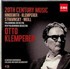 KLEMPERER 20th Century Works- Hindemith/Stravinsky/Weill 4-CD Box Symphonies ++