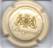 Capsule de champagne Dorgeval N° 1 créme et or