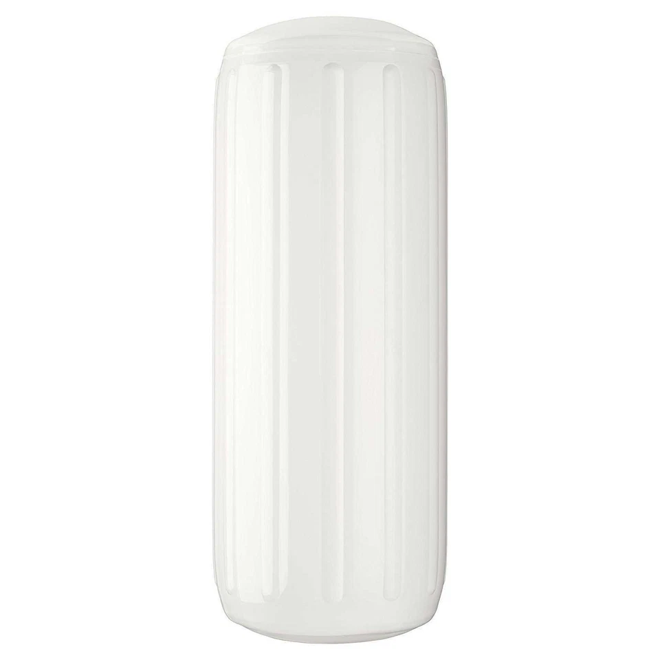 Guardabarros acanalado Polyform HTM-4 blanco marino 13,5" diámetro x 34,8" alto 85-236-514 Foto 1 de 1
