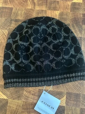GORRO TEJIDO METALIZADO COACH SIGNATURE CM047 Elige color Foto 1 de 2