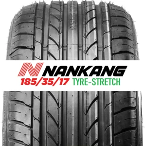 Sommerräder 17" GTP 041 Schwarz poliert - NANKANG 185/35 R17 - Bild 1 von 1