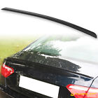 Fyralip Y22 Painted LZ9Y Black Boot Lip Spoiler For Audi A5 B8 Coupe 08-16