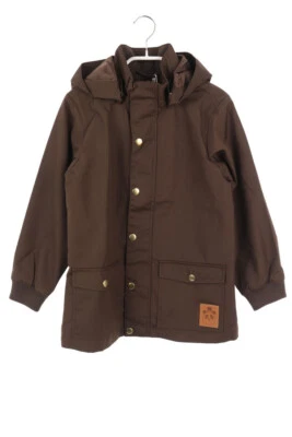 mini rodini Mantel Kapuze 116 olivbraun - Bild 1 von 4