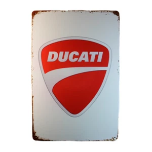 Tin Sign DUCATI Sprint Drink Bar Whisky Rustic Look - Picture 1 of 1