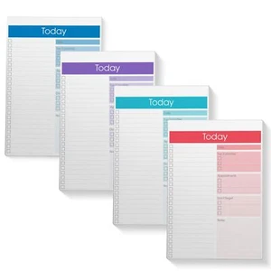 To Do List Notepad 7" x 10" Today Note Pad 52 Sheets Daily Agenda Productivit... - Picture 1 of 5
