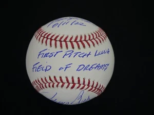 FERGIE JENKINS JOHNNY BENCH SIGNED OFFICIAL OMLB BASEBALL INSCRIBED W/ JSA COA - Picture 1 of 7