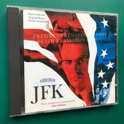 John Williams JFK Film Soundtrack CD Oliver Stone John F. Kennedy Costner Oldman - Image 1 of 4