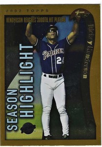 2002 Topps - #335 Rickey Henderson
