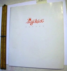 Sigikid Puppen 1995 Dolls TRADE SAMPLES Catalogue * models + artists outfits etc - Picture 1 of 12