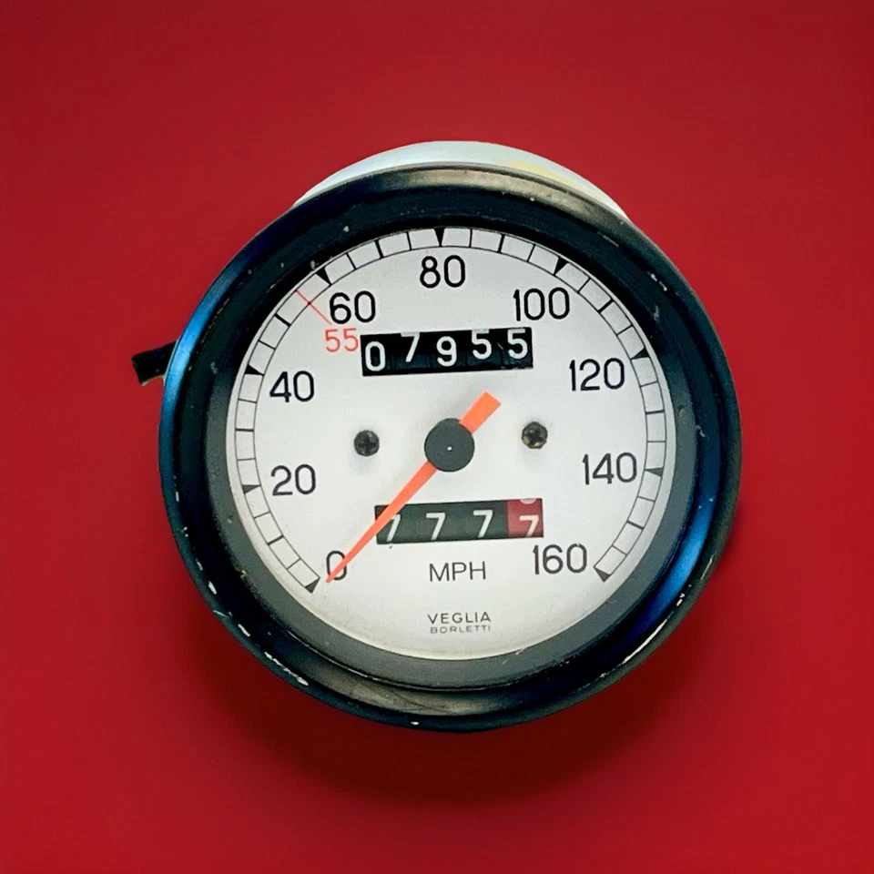 Genuine Ducati 851 888 900SS 750SS 91-98 OEM Veglia Speedometer 160mph 7955 Mile - Image 1 of 4