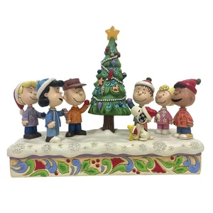 Jim Shore O Weihnachtsbaum - Peanuts Gang Deko Baum 6017231 Neu für 2025 - Bild 1 von 2