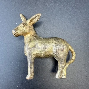 Vintage Messing Mini Esel Figur - Bild 1 von 7