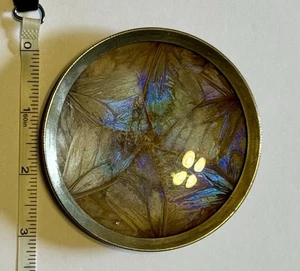 Plato de placa colgante ala mariposa vintage - Imagen 1 de 2