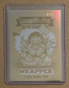 2024 Garbage Pail Kids Oh The Horror-ible Gold Foil Wrapper Card #22 07/25 - Picture 1 of 3