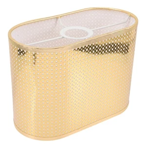 Oval Lamp Shade Rectangle Lampshade Patterned Table Warm Atmosphere Romantic - Picture 1 of 12