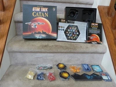 Настольная игра Star Trek CATAN Klaus Teuber Settling Final Frontier #3003 ПОЛНАЯ - Изображение 1 из 4