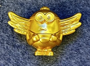 Rare Gold Minion Angel Wings Despicable Me Figure McDonald’s Toy - Picture 1 of 3