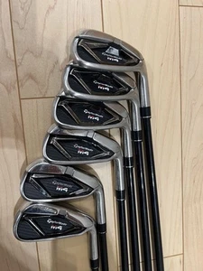 TaylorMade 2021 M4 Iron Set 5-9+Pw 6pc RH Atmos Red graphite shaft Flex stiff - Picture 1 of 4