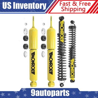 Monroe 4X Shocks Absorber Fits 1992 1993 1994 1995 1996 Ford F-250 RWD _AP - Image 1 of 4