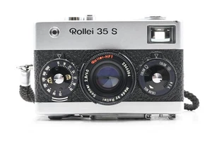 Rollei 35 S Camera Chrome w/40mm f2.8 Sonnar HFT Lens 35S #384 - Picture 1 of 7