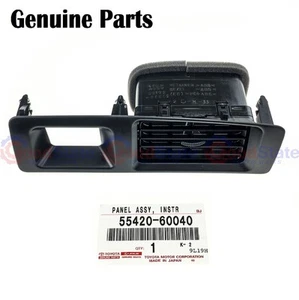 Genuine Toyota LandCruiser HZJ80 Centre Dash Air Vent Grille Clock Trim - Picture 1 of 3