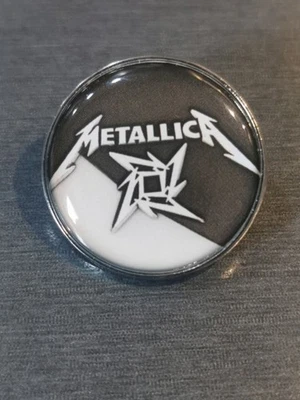 METALLICA BLACK ALBUM MASTER OF PUPPETS Pin Badge Patch New High Quality