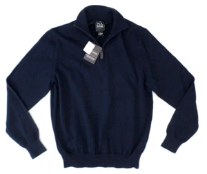 NEW Jos A Bank Traveler Men's Pullover 1/4 Zip Shirt M MSRP $109.50 Pima Cotton - Picture 1 of 6