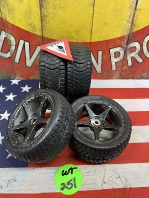1/10 Rc Hpi Drift Car Rims Tires{1pr} -PreOwned-USA Ship - Image 1 of 4