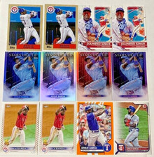 (12) ADOLIS GARCIA Cards Lot! Includes SP PARALLELS + INSERTS Texas Rangers
