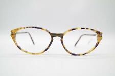Vintage Marion Ramm 07/F 34929.9oz Braun Purple Brass Oval Glasses Frame NOS