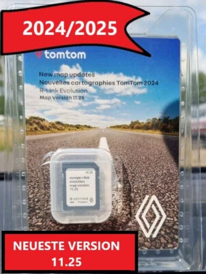 RENAULT Navigation R-LINK SD KARTE 11.25 EUROPA 2024/2025 - Bild 1 von 4