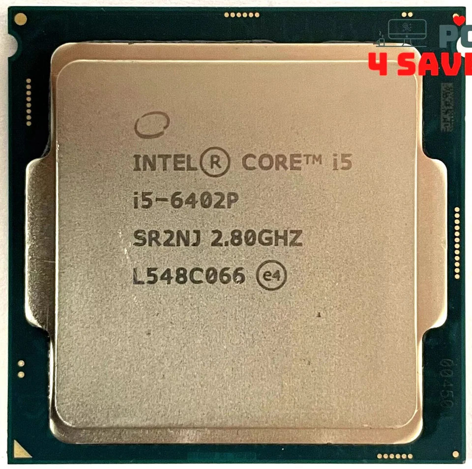 6th Gen Intel Core i5-6402P 2.80GHz 4-Core LGA1151 Desktop CPU Processor SR2NJ - Image 1 of 1