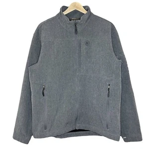 Ariat Mens Vernon 2.0 Softshell Jacket Size Medium Charcoal Grey - Picture 1 of 18