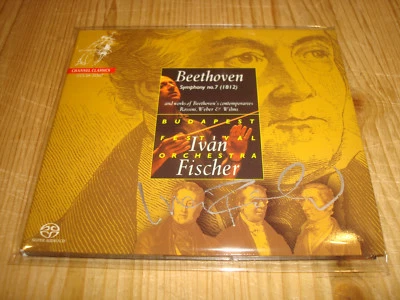 IVAN FISCHER Beethoven Symphony No.7 CHANNEL CLASSICS SACD NEW Signed Signiert - Bild 1 von 2