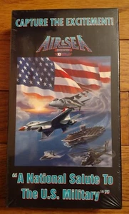 2001 AIR & SEA SHOW "A National Salute To The U.S. Military" - 2001 - VHS - Imagen 1 de 2