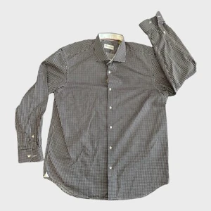 Robert Graham Shirt Mens Size 17.5 Check Pattern Long Sleeve Button Up #0692 - Picture 1 of 12