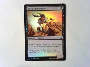 Foil Doomed Dissenter	 Battlebond - Magic the Gathering MTG - Black - Picture 1 of 1