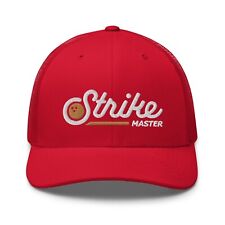 Funny Bowling Hat Strike Master Mesh Bowler Trucker Hat Cap