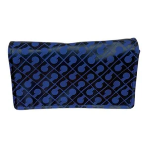 GHERARDINI PORTAFOGLIO DONNA MORBIDO IN TESSUTO CHIUSO CON STRAPPO blu GH 0422 - Imagen 1 de 5